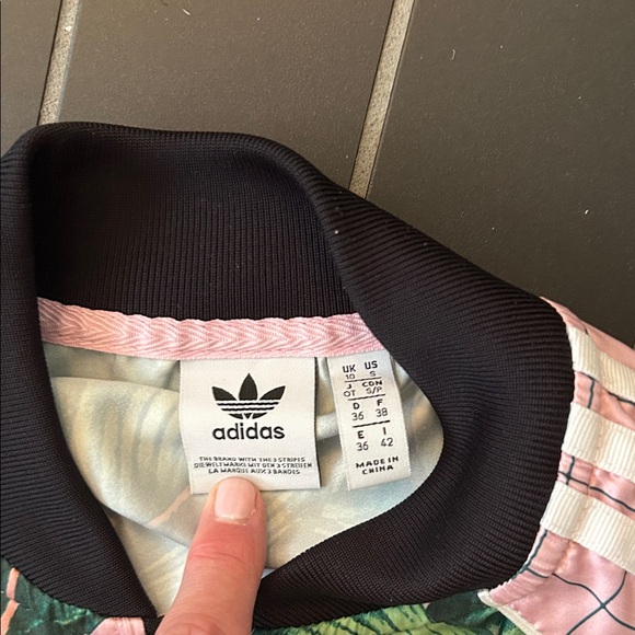 Adidas X Farm Rio Tropical Palm Leaf Track Jacket - Picture 2 of 3